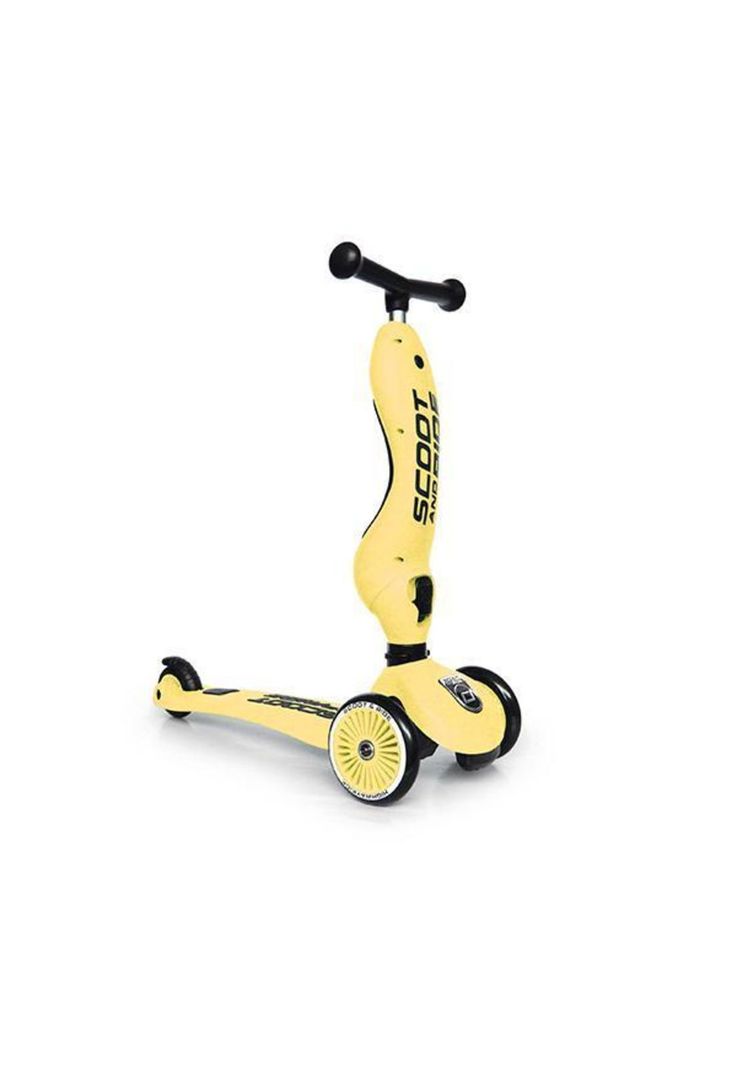 Scooter 2 En 1 Highwaykick 1 Lemon Scoot and Ride-1