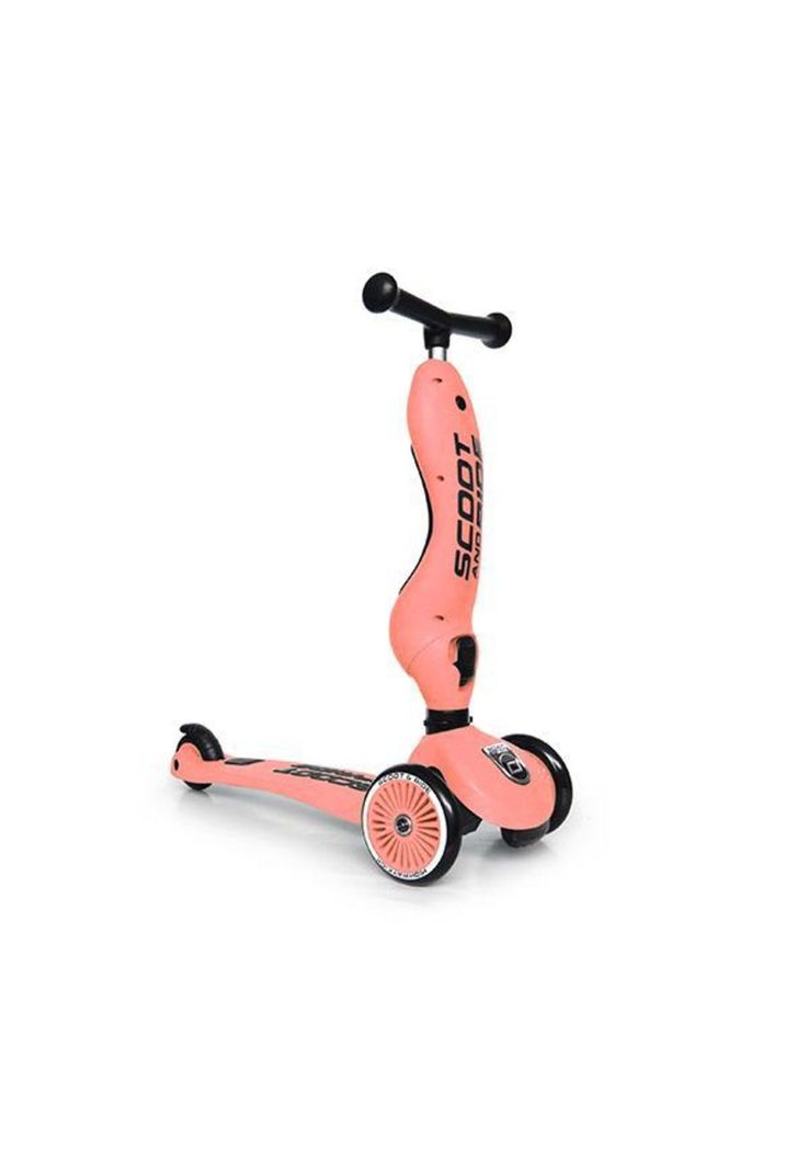 Scooter 2 En 1 Highwaykick 1 Peach Scoot and Ride-1