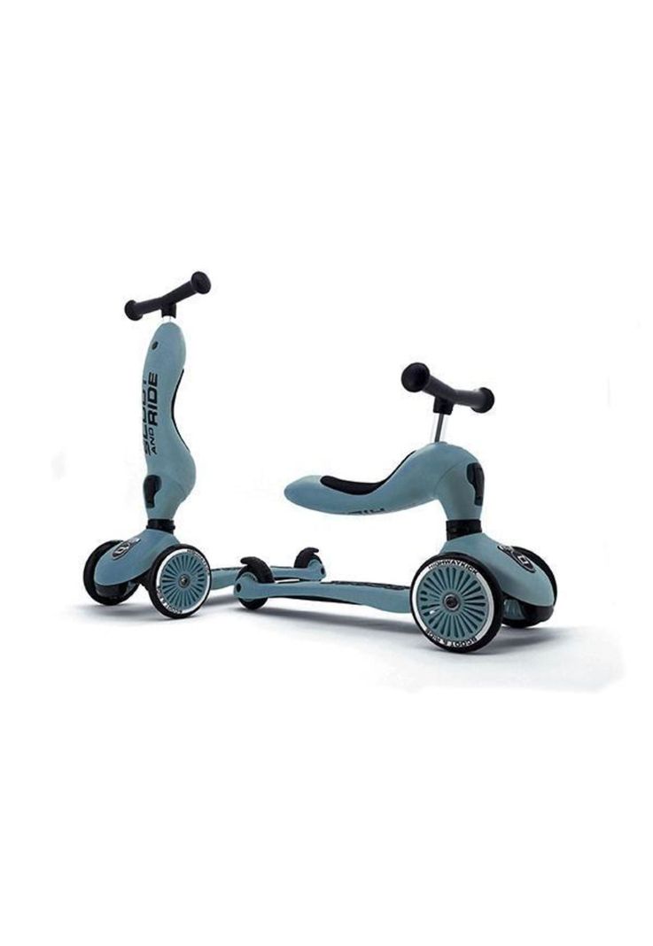 Scooter 2 En 1 Highwaykick 1 Acero Scoot and Ride-2