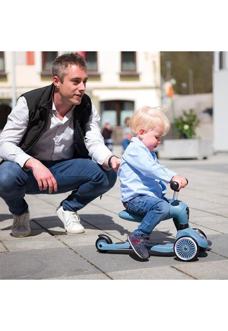Scooter 2 En 1 Highwaykick 1 Acero Scoot and Ride-4