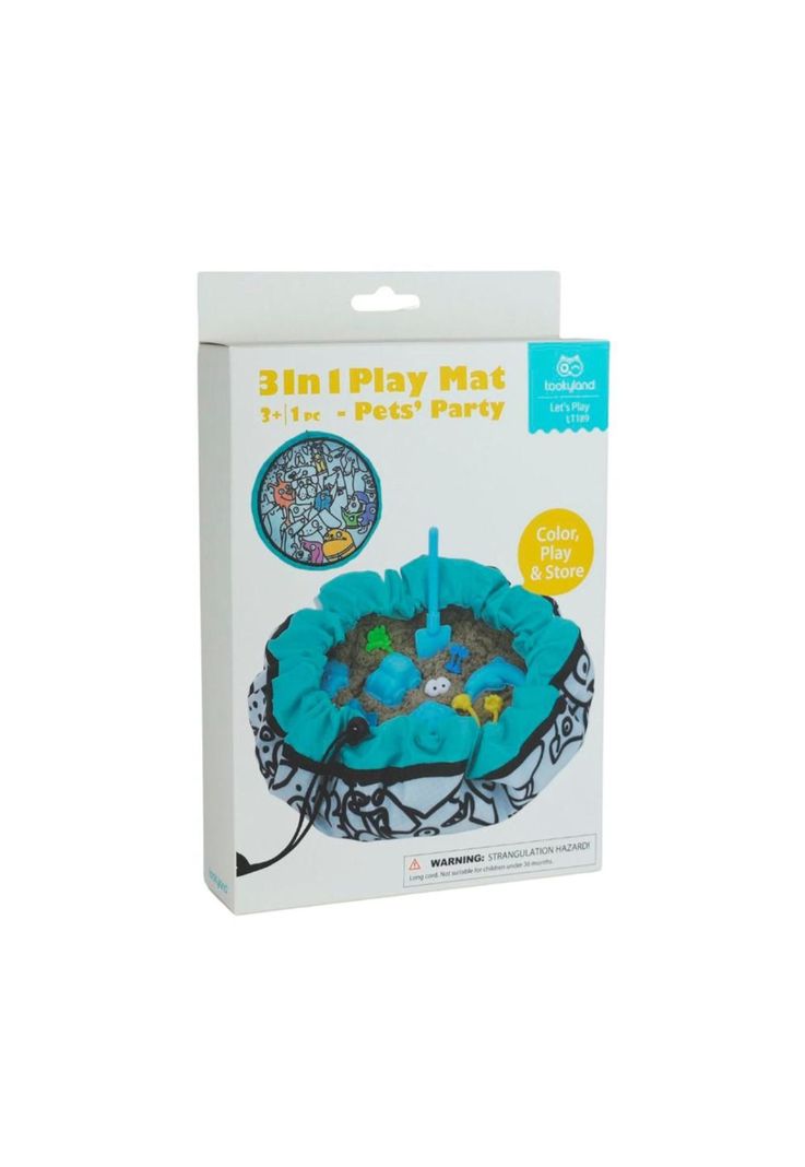 Alfombra de Juego 3 en 1 Animales Tooky Toy Surtido