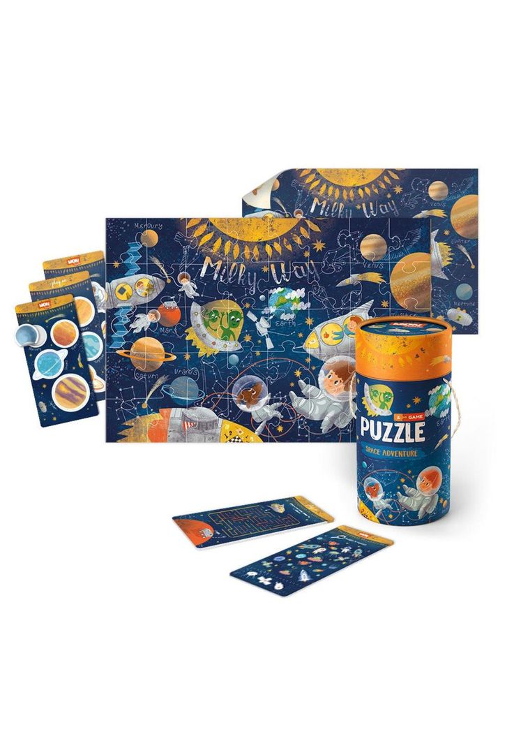 Juego y Puzzle Viaje al Espacio Dodo-3