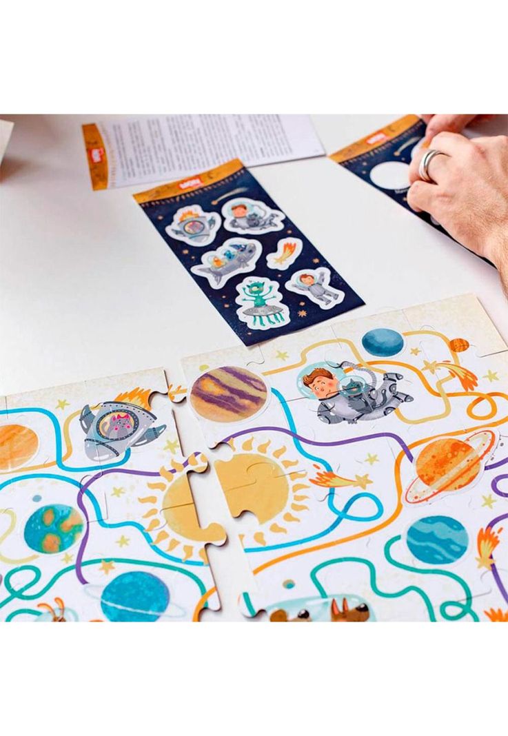 Juego y Puzzle Viaje al Espacio Dodo-4