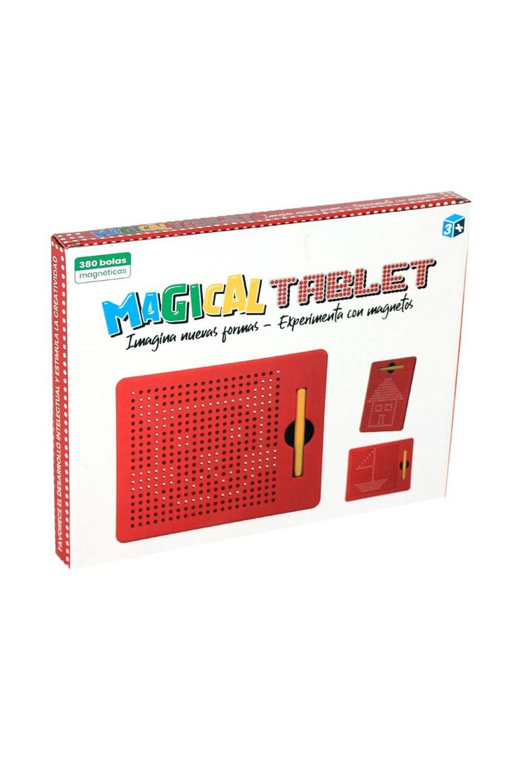 Juego Magnetico Magical Tablet Magical Magnets Rojo