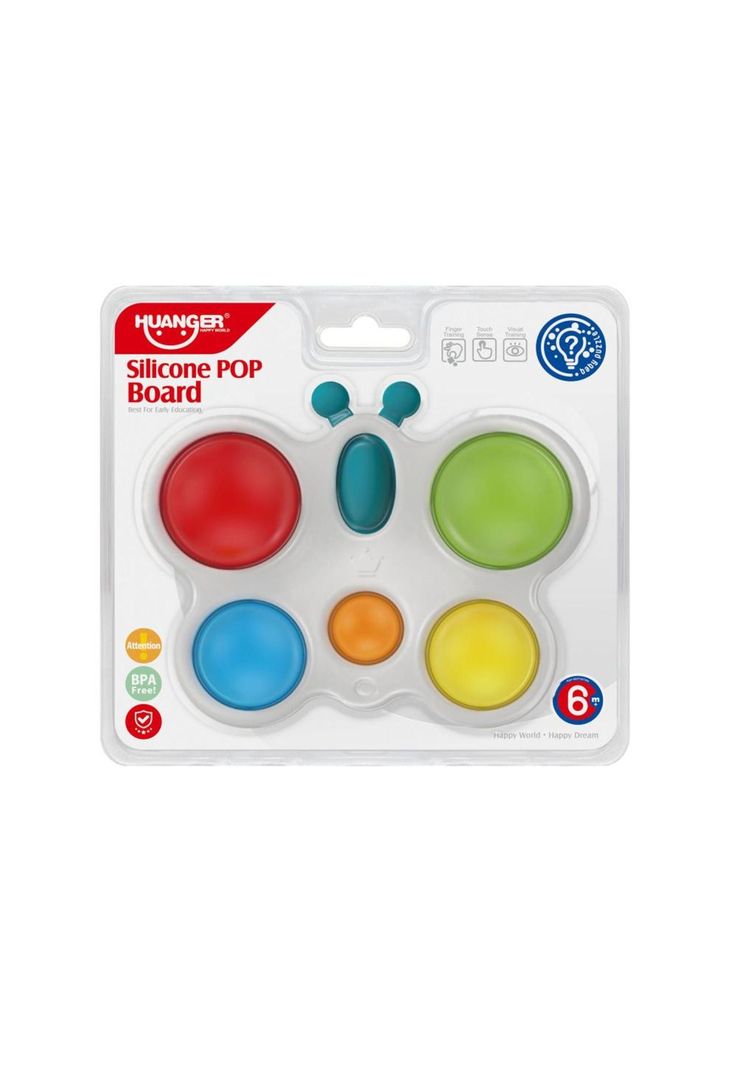 Tablero Apretable Silicona Mariposa - Huanger