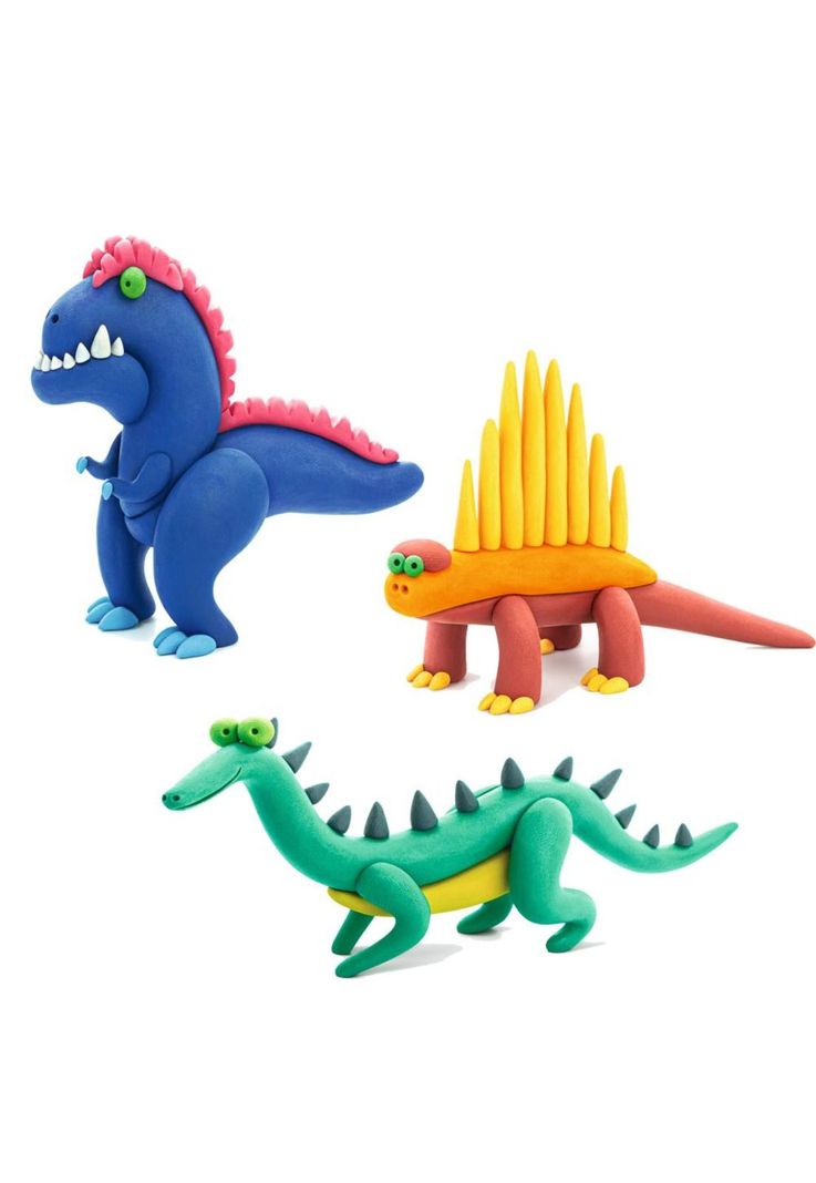 Mega Dinos: 6 Potes - Hey Clay-2