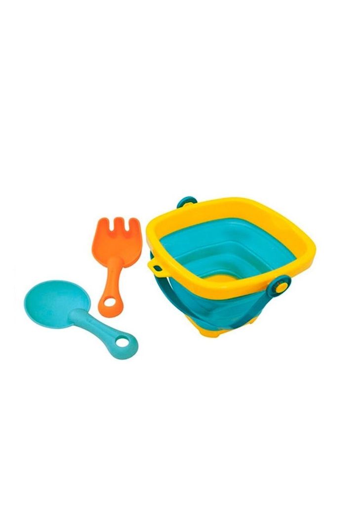Juego de Playa Balde Plegable y Accesorios Huanger Diseno 1