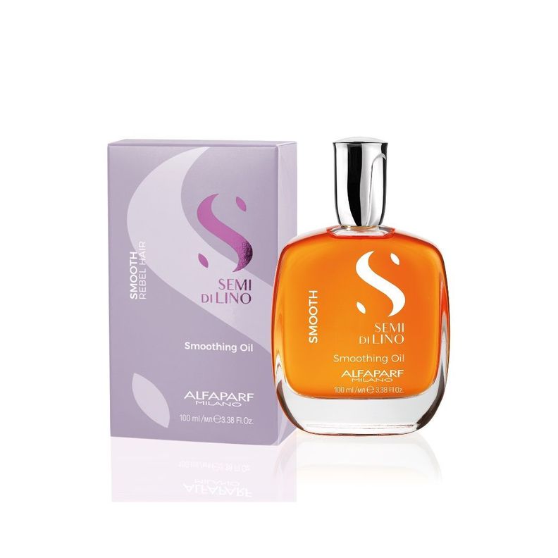 ACEITE ALISADOR Y TERMOPROTECTOR CABELLO REBELDE SMOOTH ALFAPARF 100 ML.