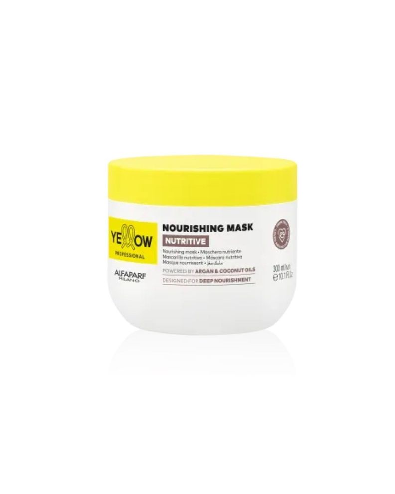 MASCARILLA ALFAPARF YELLOW NUTRICION COCO Y ARGAN 300 ML