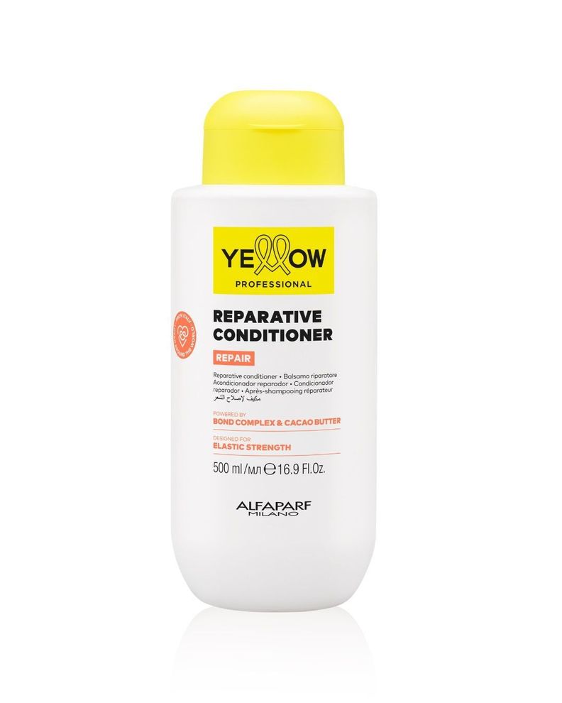 ACONDICIONADOR ALFAPARF YELLOW REPARACION CACAO 500 ML