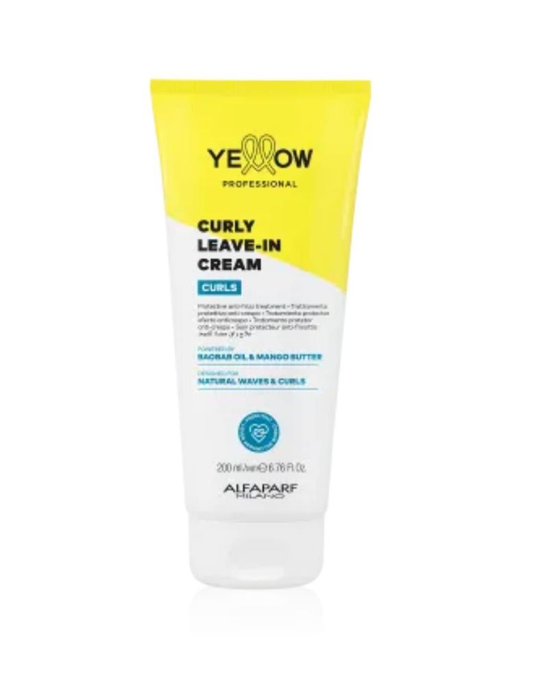 CREMA LEAVE IN PARA RIZOS YELLOW CURLS ALFAPARF 200 ML