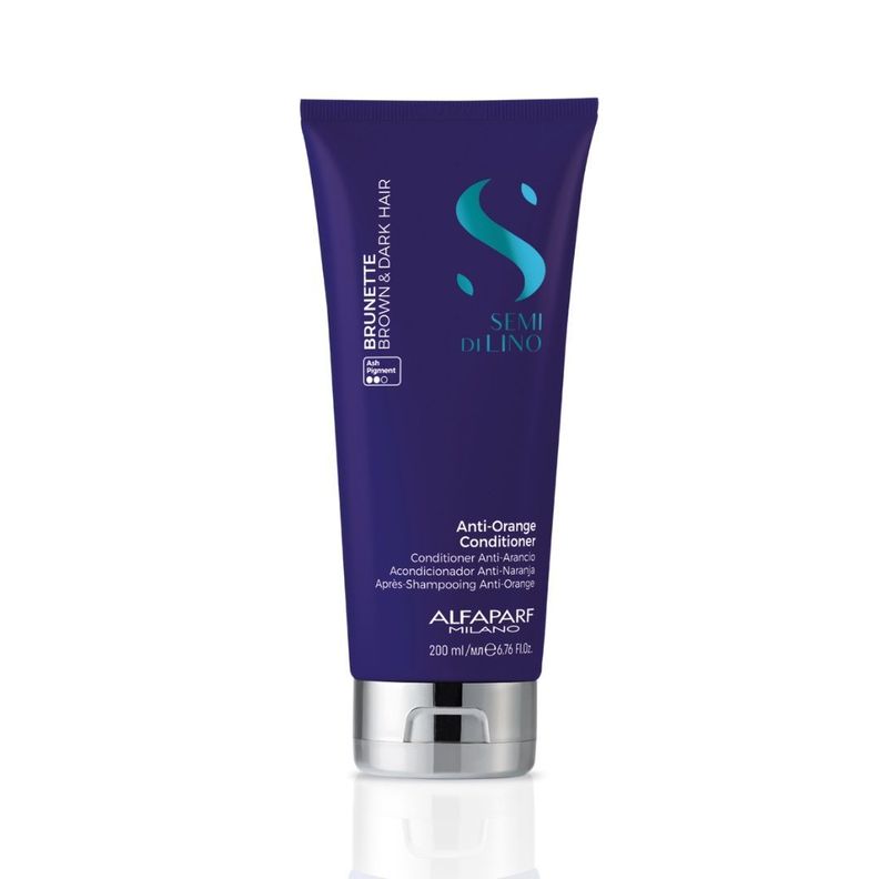 ACONDICIONADOR MATIZADOR CASTANOS BRUNETTE ALFAPARF 200 ML.