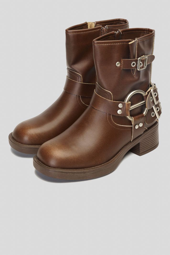 Bota Mujer Café Dahia Thunder Blue-2