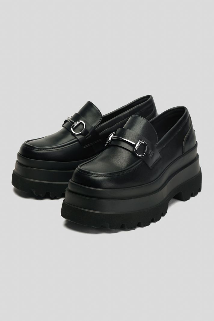 Mocasín Mujer Negro Leonie Chinitown-0