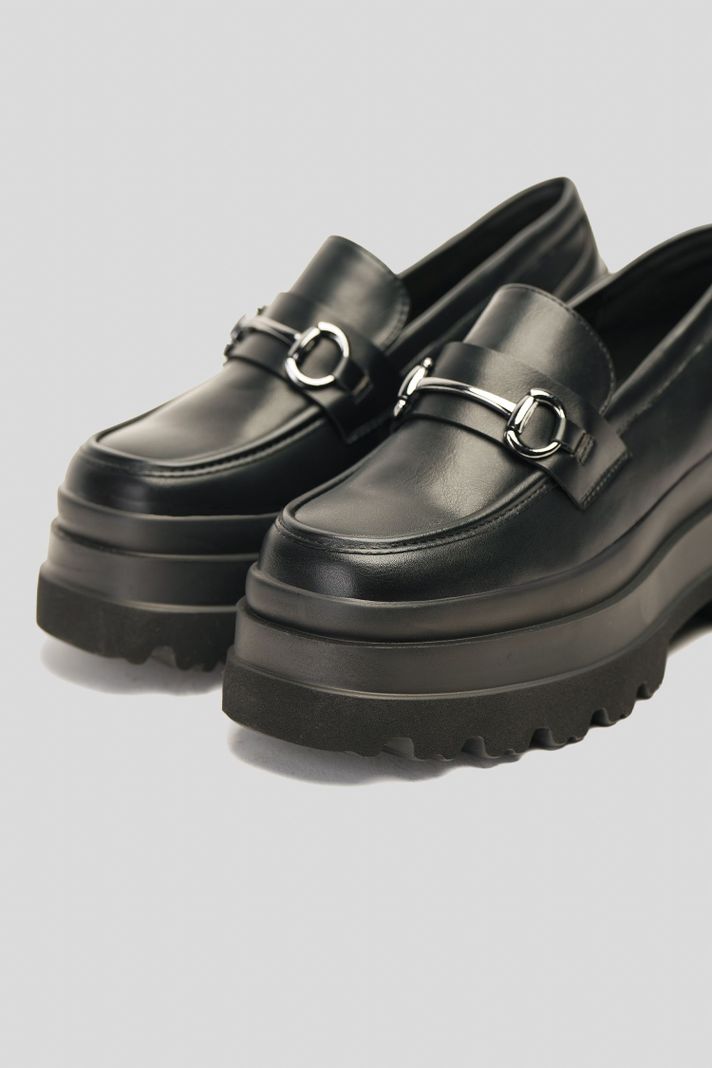 Mocasín Mujer Negro Leonie Chinitown-5