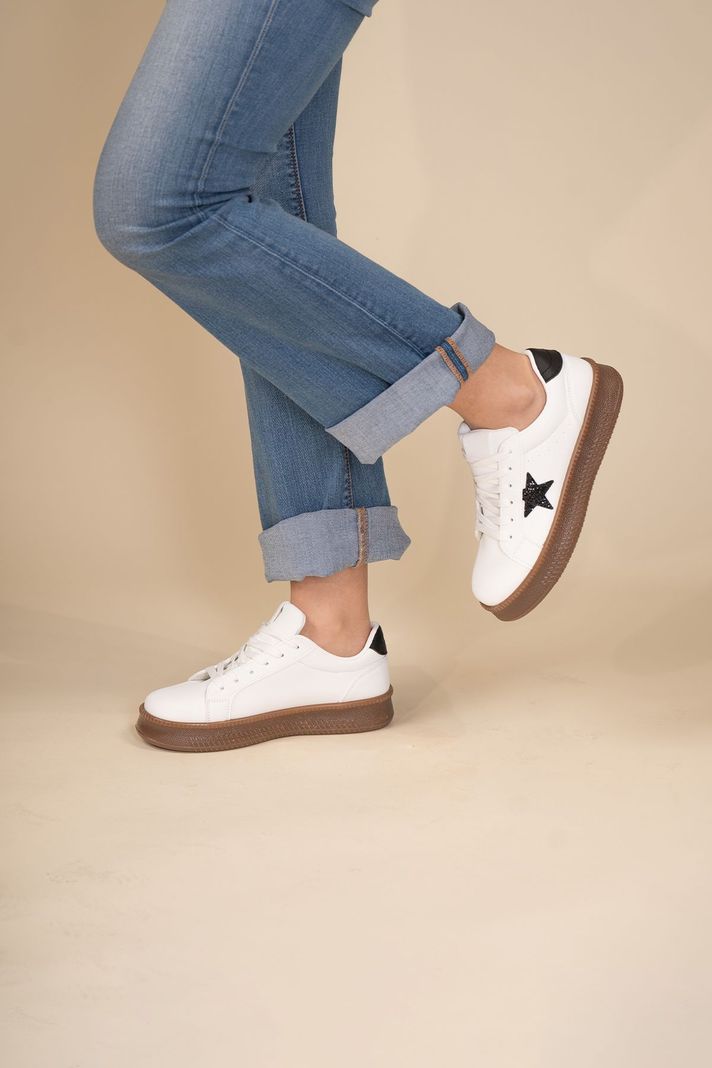 Zapatilla Mujer Blanco Natalie Chinitown-1