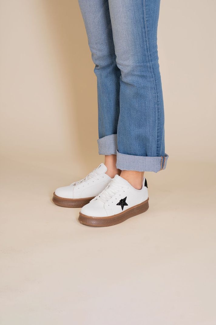 Zapatilla Mujer Blanco Natalie Chinitown-6