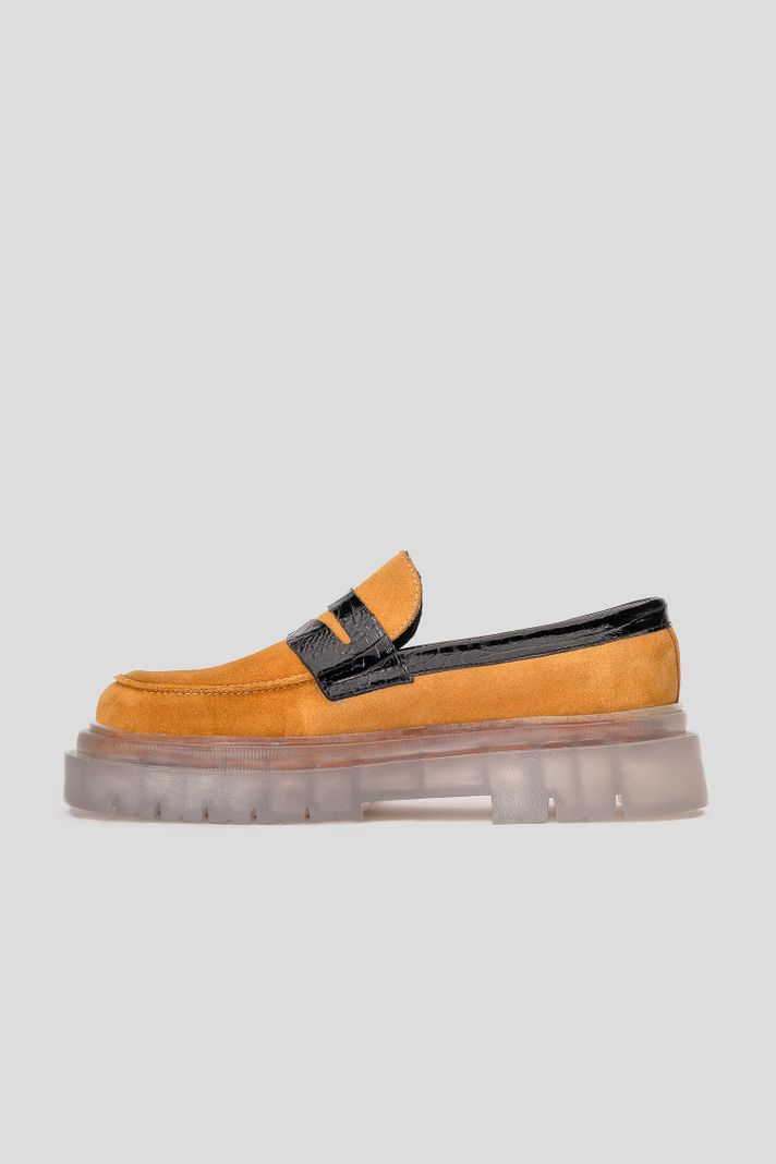 Mocasín Cuero Mármara Amarilla Landazuri-1