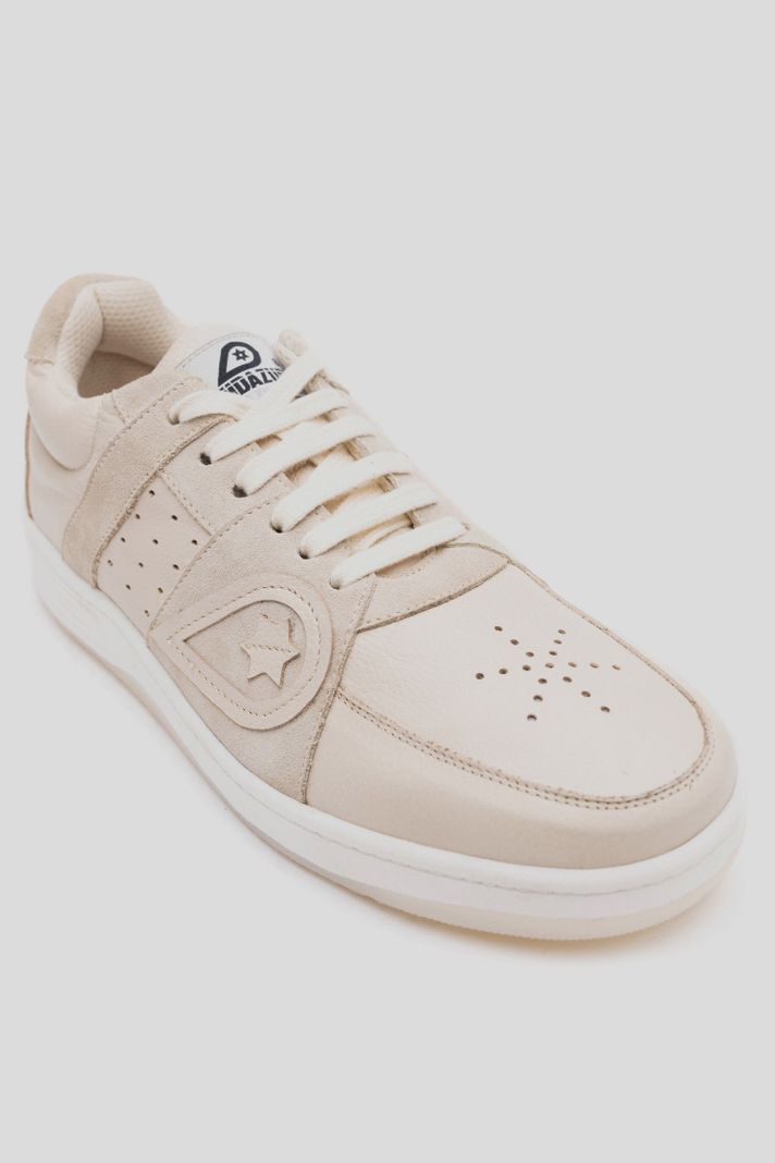 Zapatilla Cuero Unus Marfil Landazuri-2