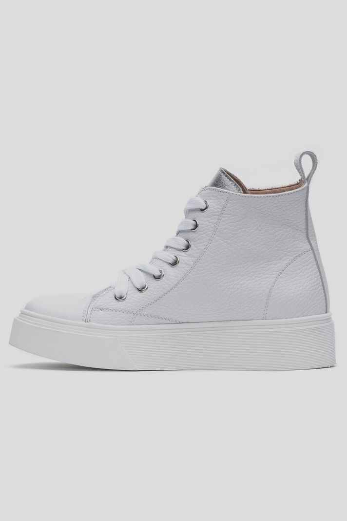 Zapatilla Cuero Futrono Blanca Barrientos-1