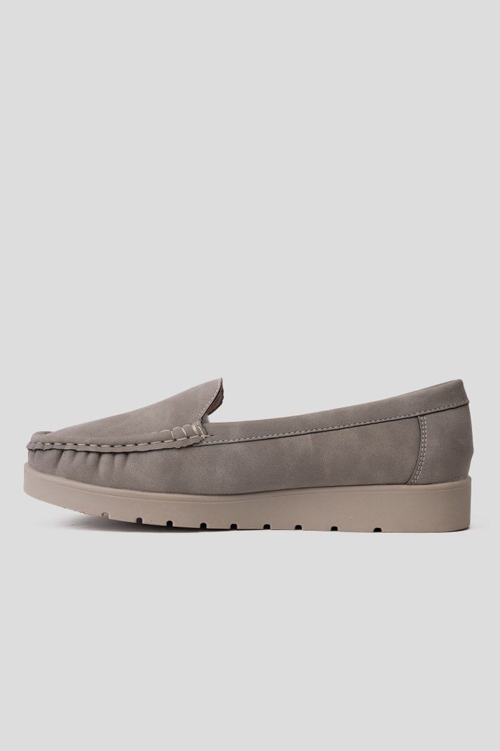 Mocasín Mujer Gris Eladia Thunder Blue-1