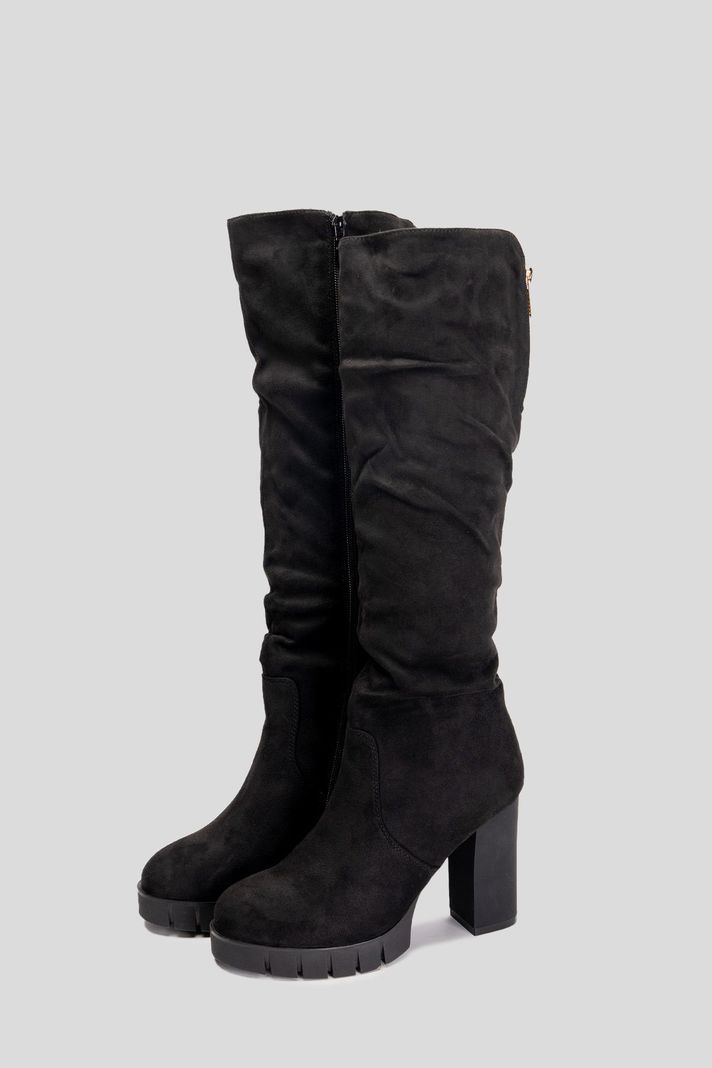 Bota Larga Mujer Negro Narkissa Chinitown-1