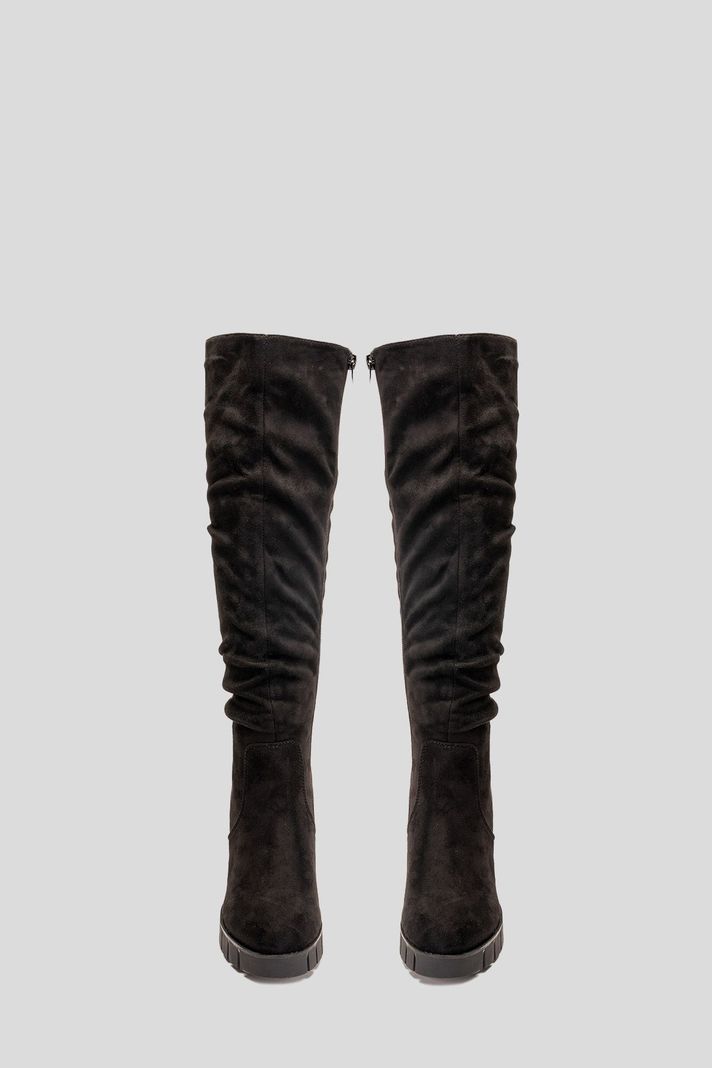 Bota Larga Mujer Negro Narkissa Chinitown-2