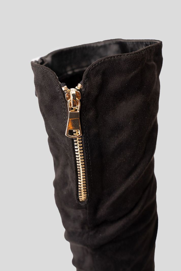 Bota Larga Mujer Negro Narkissa Chinitown-3