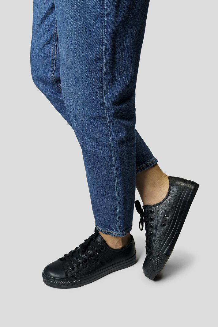 Zapatilla Mujer Negro Tayra Heriel-1