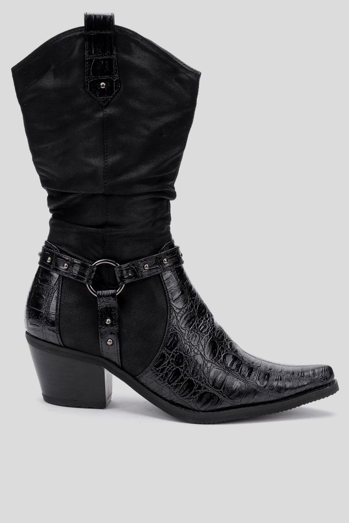 Bota Mujer Negro Febe Chinitown