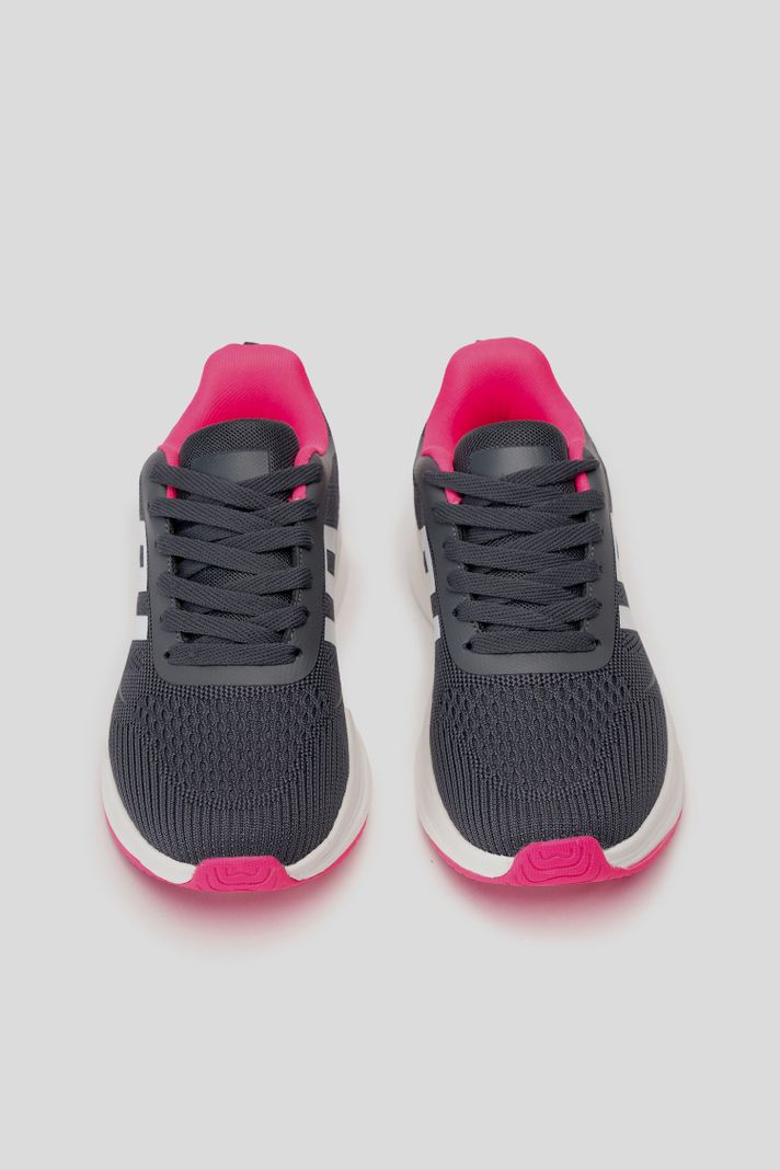 Zapatilla Mujer Gris Rosa Triale Chinitown-3