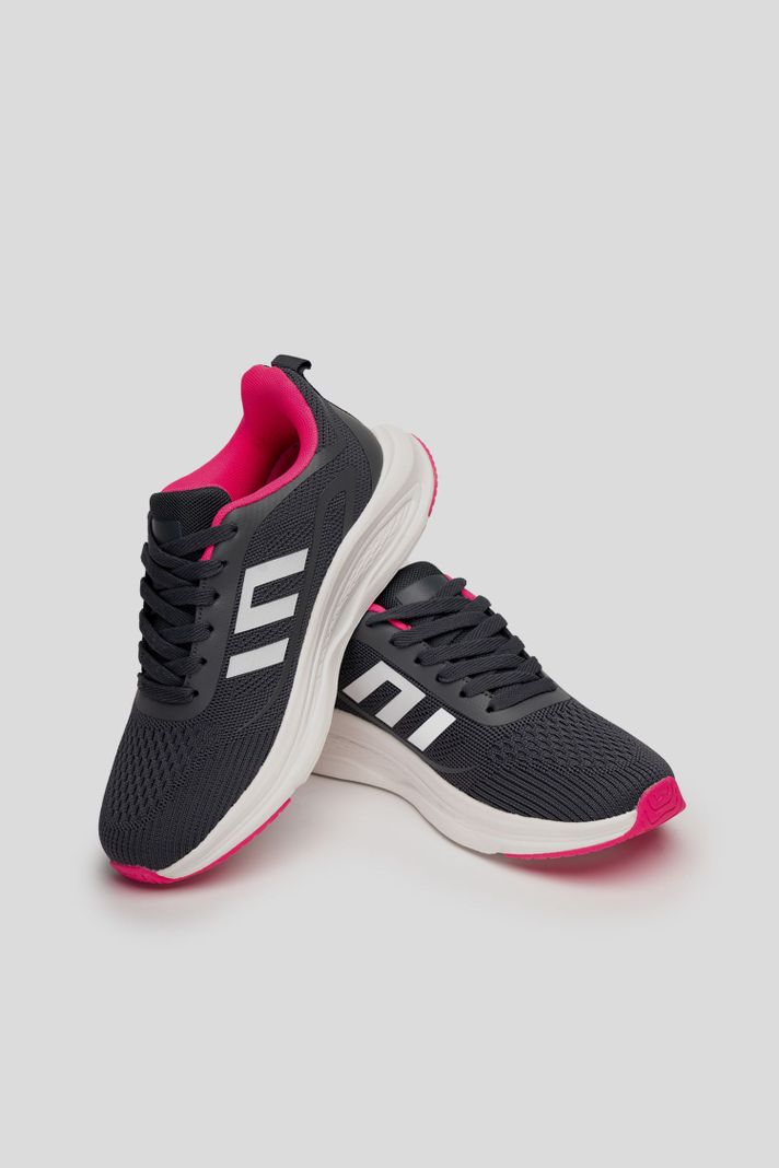 Zapatilla Mujer Gris Rosa Triale Chinitown-4
