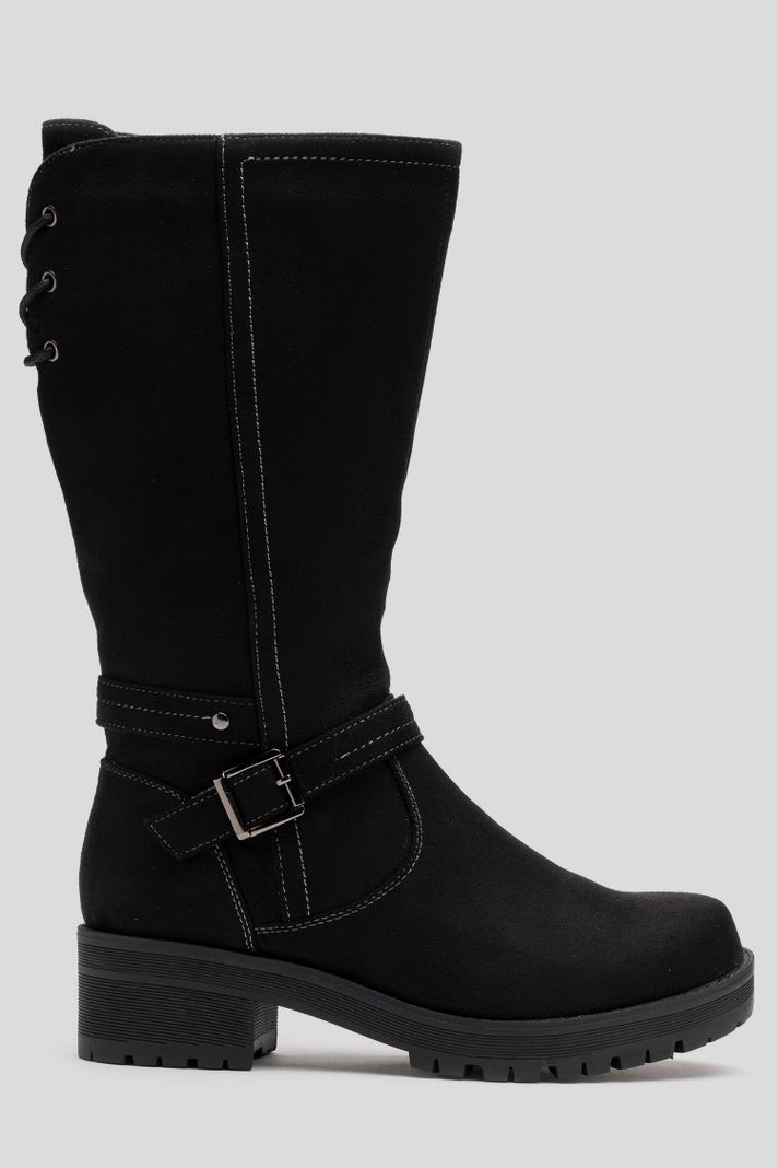 Bota Mujer Negro Salento Thunder Blue