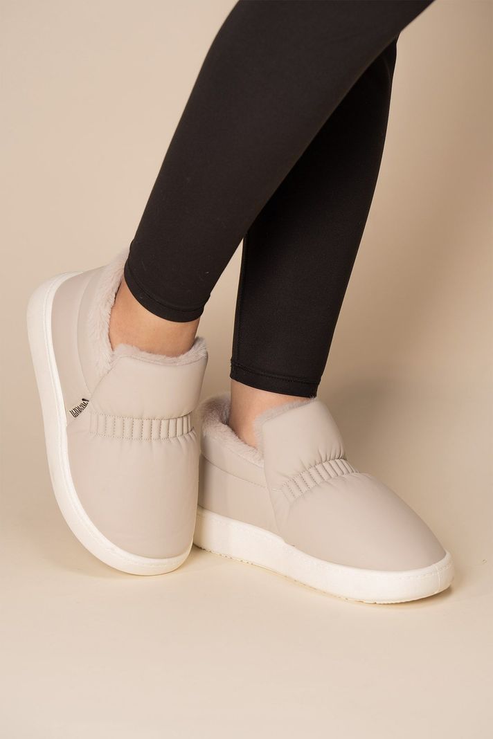 Pantufla Mujer Gris Mimi Chinitown-1