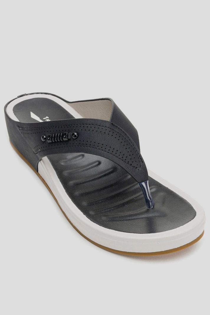 Sandalia Mujer Negro Dora Thunder Blue-2
