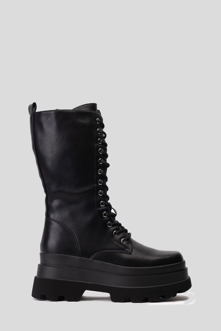 Bota Larga Mujer Negro Kyara Chinitown-0