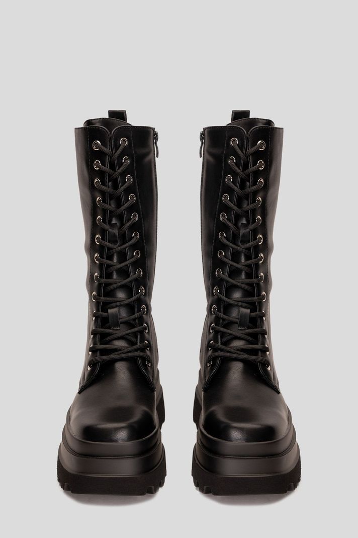 Bota Larga Mujer Negro Kyara Chinitown-2