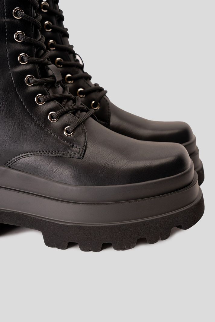 Bota Larga Mujer Negro Kyara Chinitown-3
