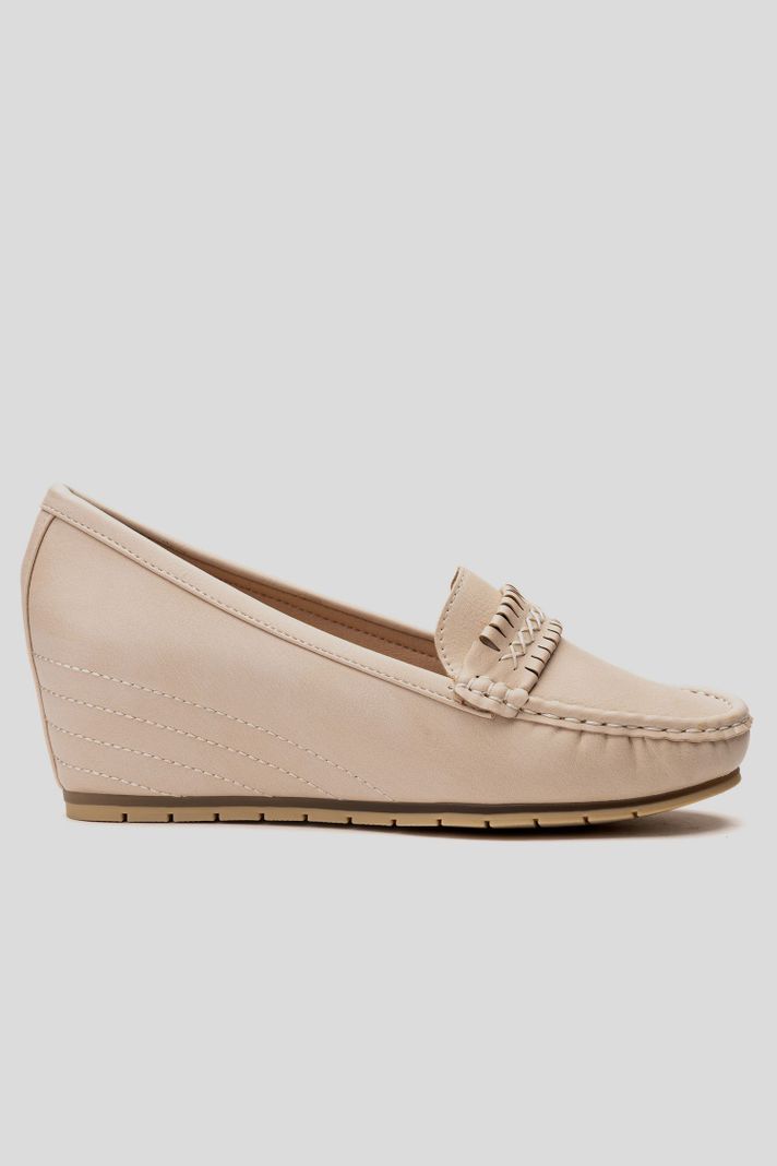 Mocasin Mujer Beige Marena Chancleta-0