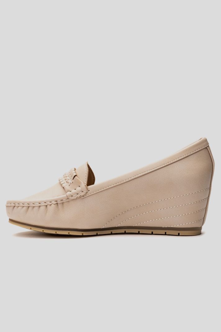 Mocasin Mujer Beige Marena Chancleta-1