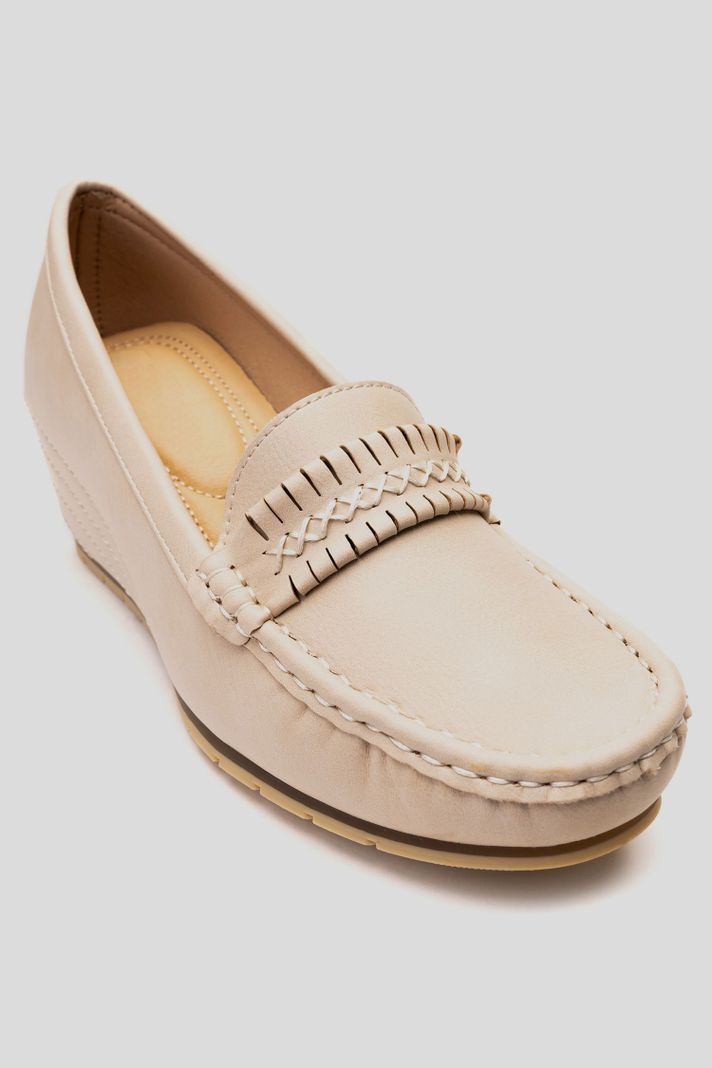 Mocasin Mujer Beige Marena Chancleta-2