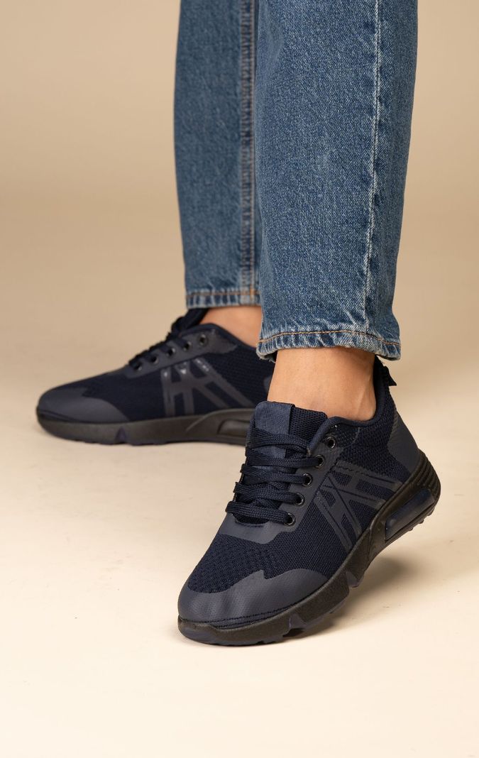 Zapatilla Deportiva Mujer Azul Audrey Chinitown-4