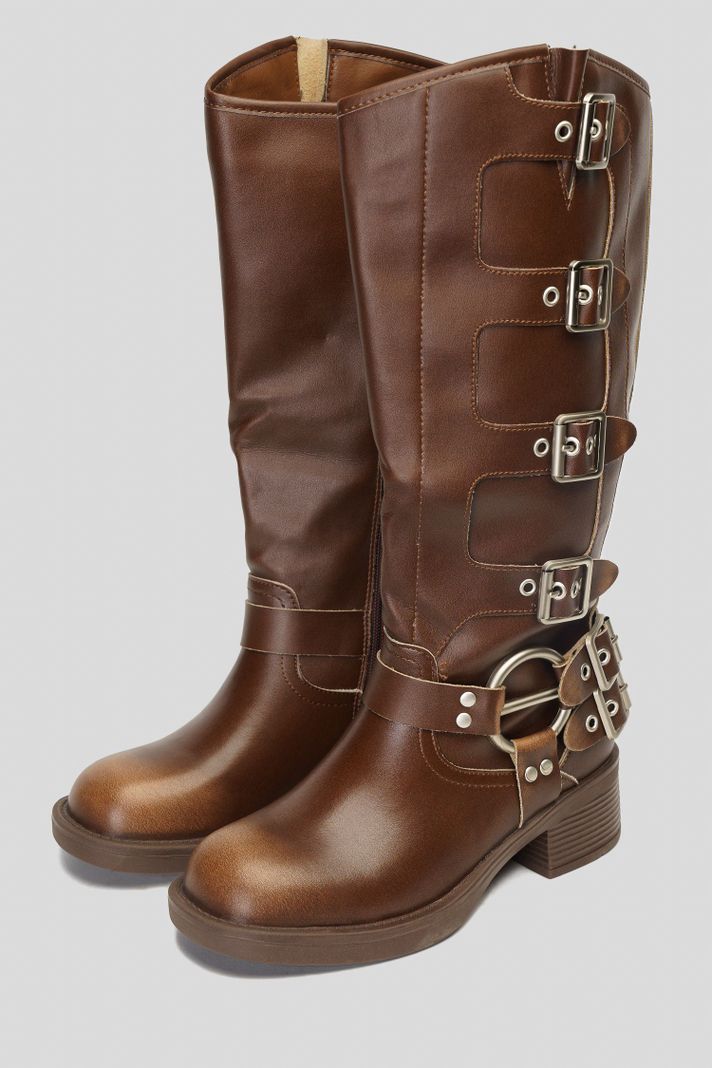 Bota Mujer Café Farid Thunder Blue-2