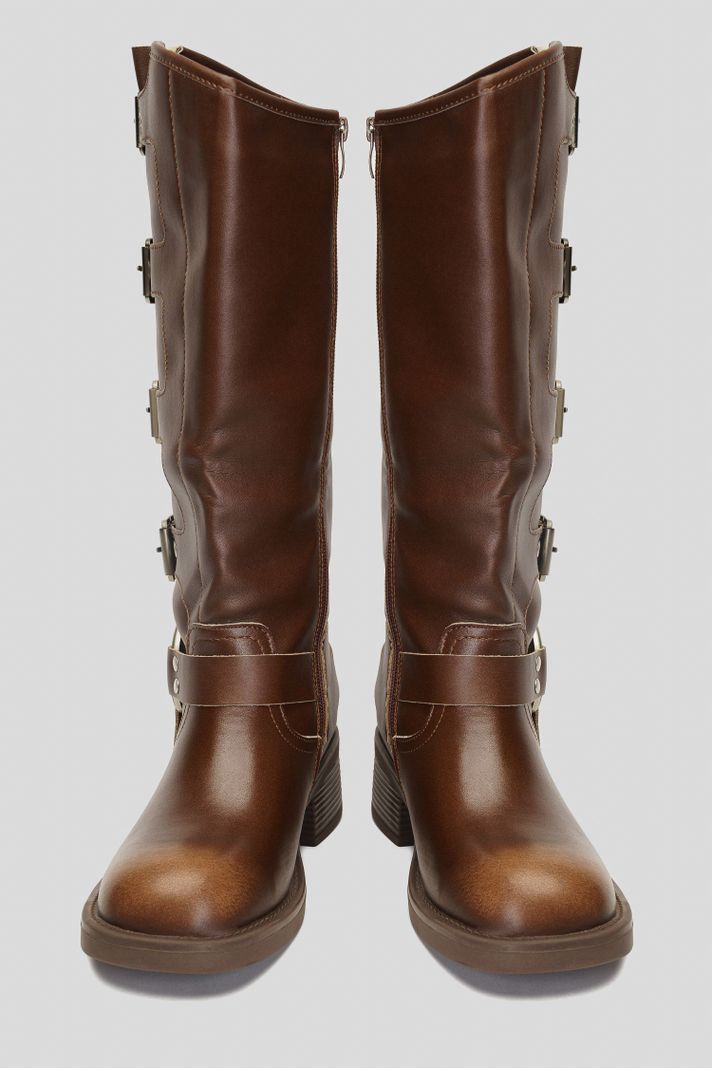 Bota Mujer Café Farid Thunder Blue-3