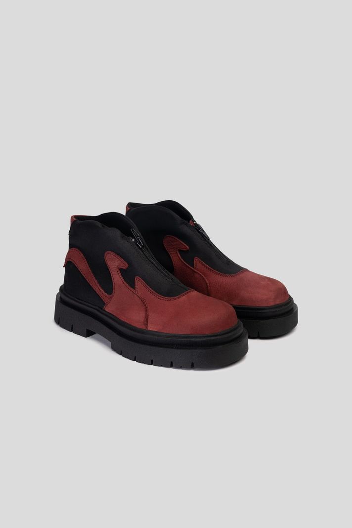 Zapatilla Cuero Cygnus Burdeo Wine Landazuri-1