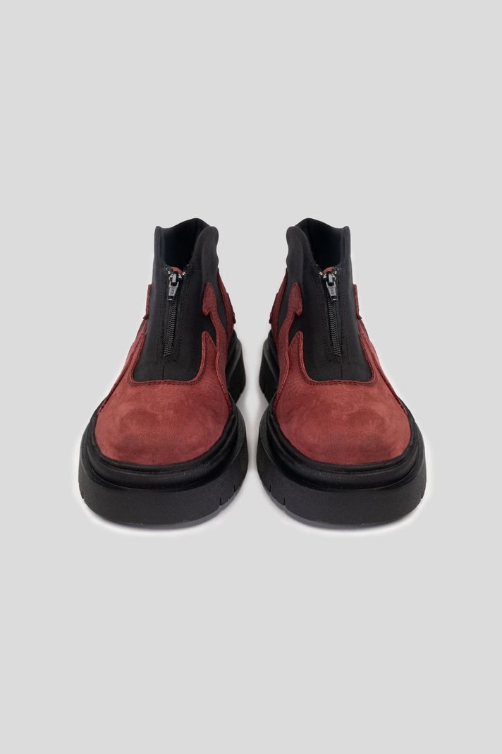Zapatilla Cuero Cygnus Burdeo Wine Landazuri-7
