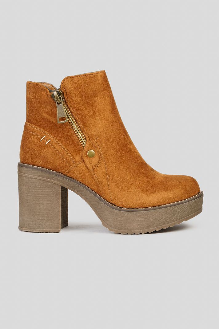 Botín Mujer Camel Kane Boteli