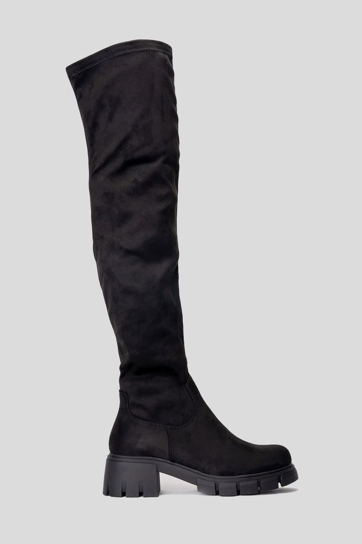 Bota Larga Mujer Negro Darinka Chinitown-0