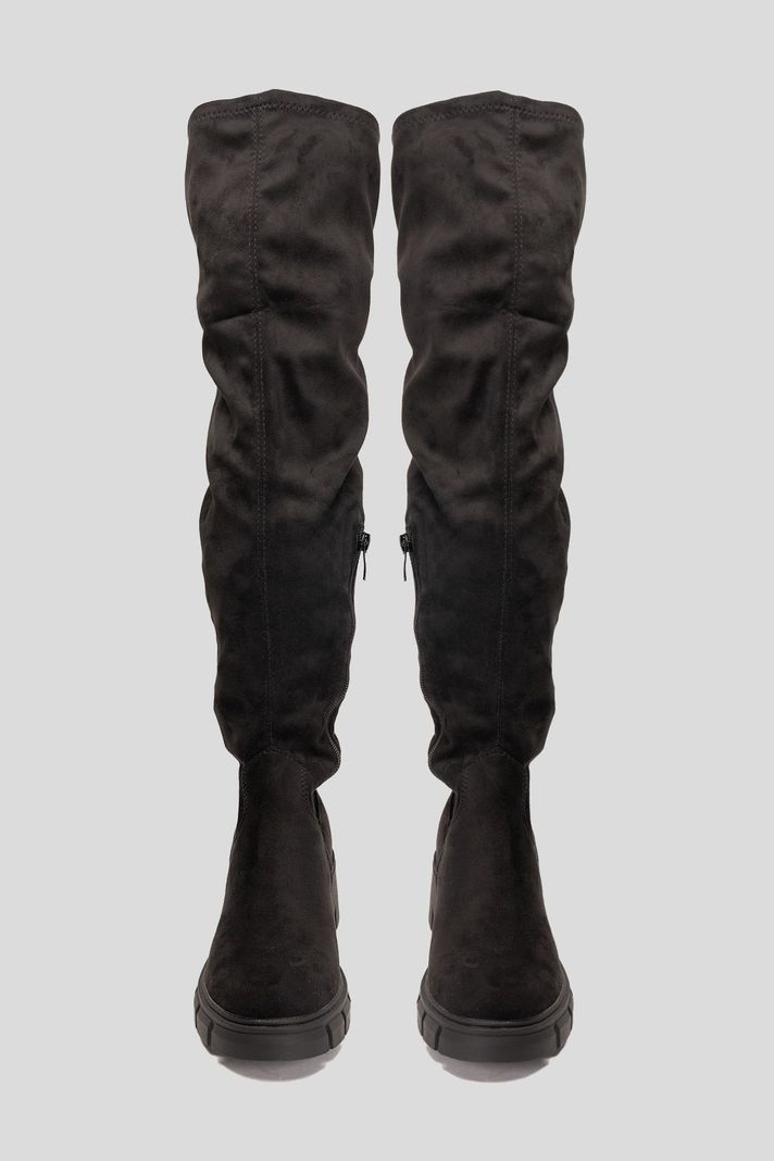 Bota Larga Mujer Negro Darinka Chinitown-2