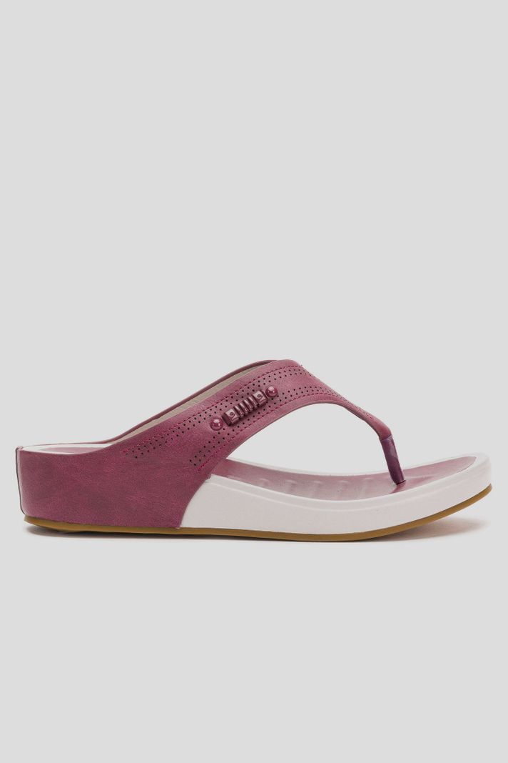 Sandalia Mujer Burdeo Dora Thunder Blue-0